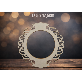 Ramka ażurowa 3 17,5x17,5cm, beermata 1,5mm